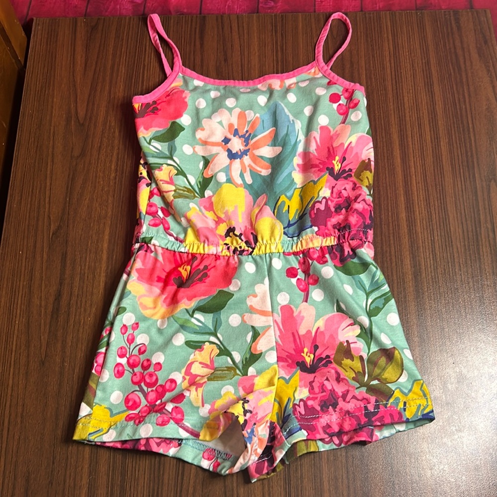 (2 for $20) Size 6 Girls Summer Romper